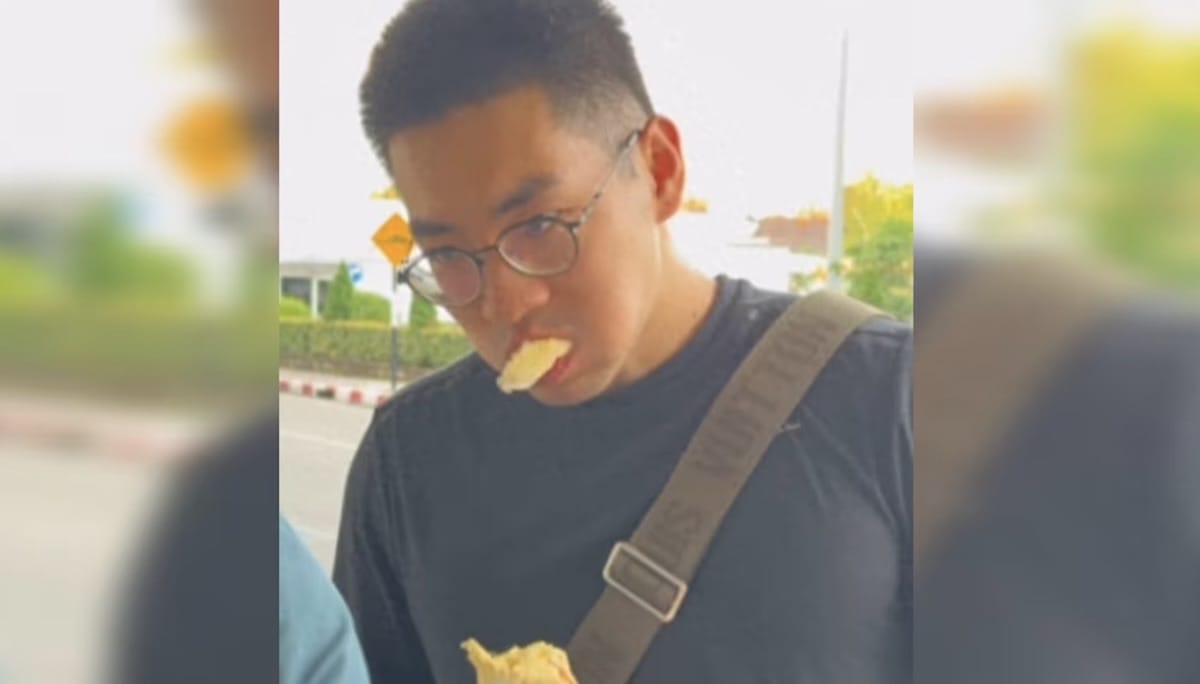 The Great Durian Dash: Family Eats 5.5kg at Thai Airport 😅