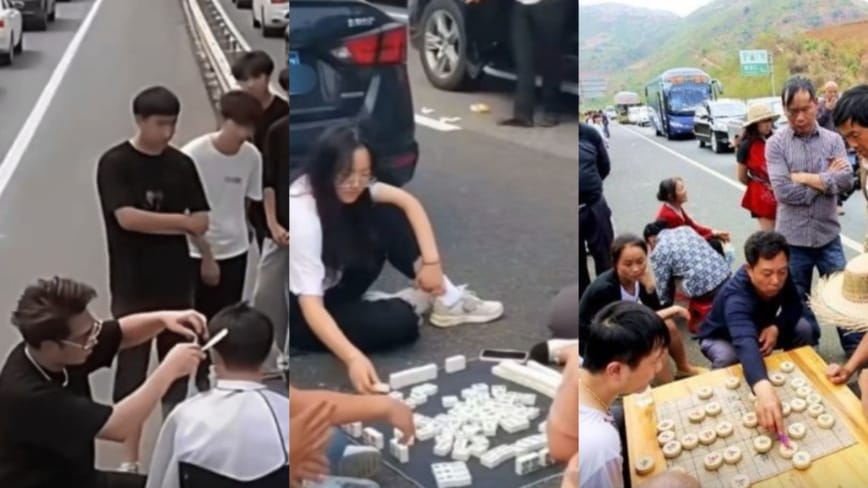 China's Golden Week Traffic Jams: When Highways Turn into Playgrounds 🚗🎲