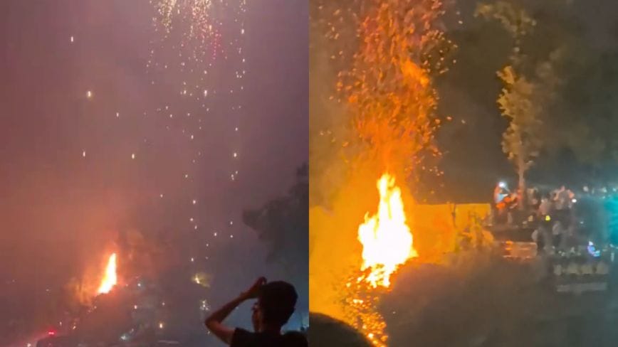 Drone Fireworks Show in Liuyang Catches Fire: What Went Wrong?