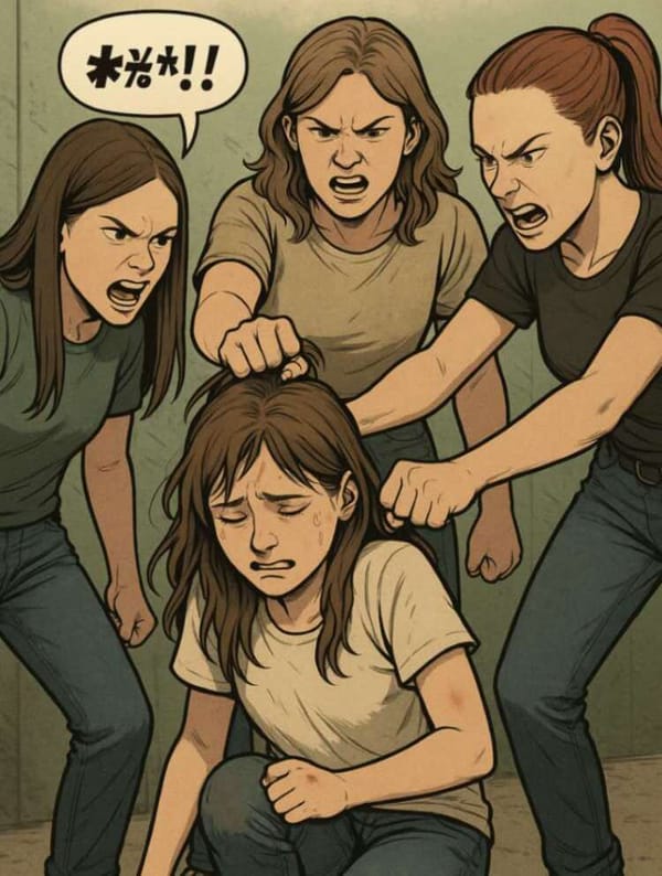 Three Against One? Have You No Humanity!