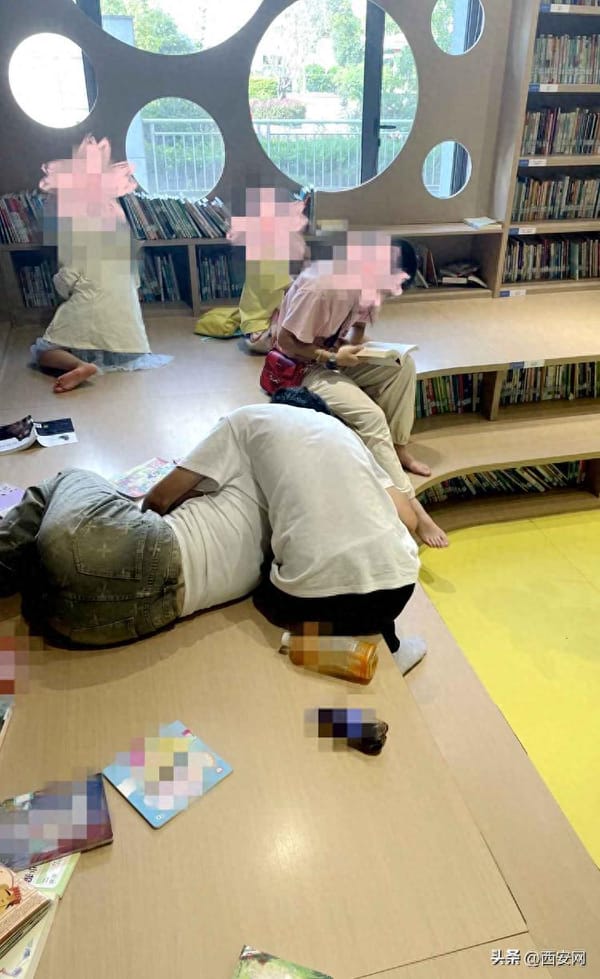 “This Is a Children's Space!” Couple Caught Cuddling in Library Sparks Parental Outrage