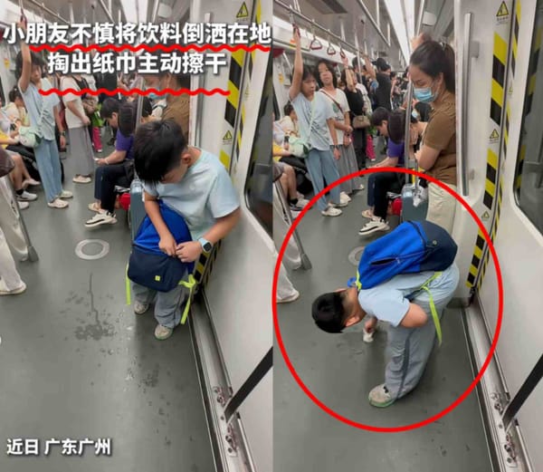 Kindness in a Tissue: A Child’s Small Act, A Big Lesson in Manners