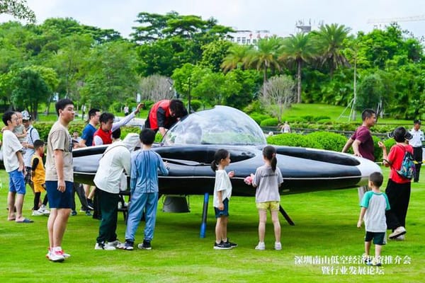 Is It a UFO? The World’s First Passenger Flying Saucer Takes Flight in China 🛸