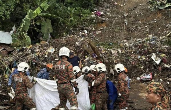 Sabah Landslide Deaths Climb to 13, Mother and Children Found