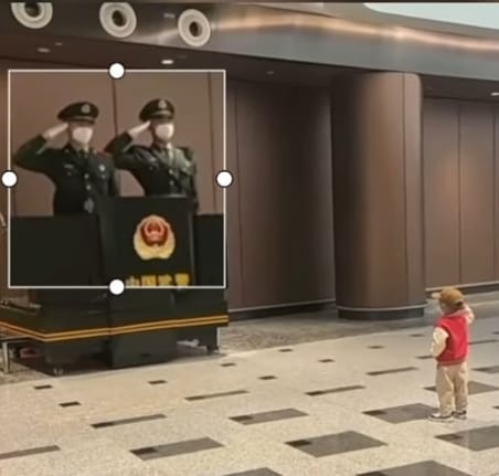 Soldier's Salute Inspires Child's Hero Dream