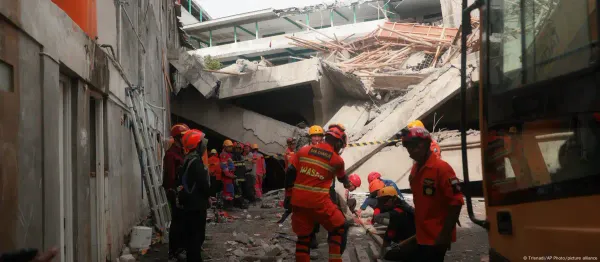 Indonesia Boarding School Collapse: 64 Students Buried Alive